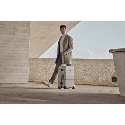 Чемодан VICTORINOX Lexicon Framed, серебристый, 100% поликарбонат Makrolon, 46x28x68 см, 72 л