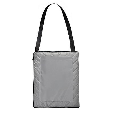 Плед для пикника "Rest"; серый; 115 х 140 см; двухсторонний материал флис 150 гр/м2+оксфорд  210 T (Серый)