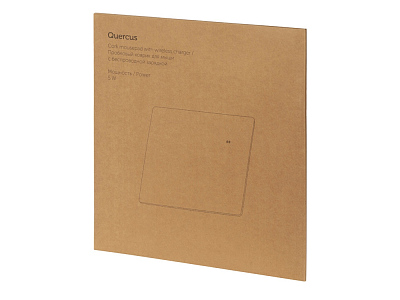 Пробковый коврик для рабочего места с беспроводной зарядкой Querсus