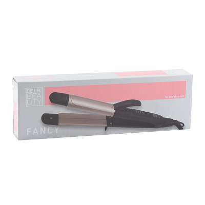 Щипцы-плойка 2-в-1 DEWAL BEAUTY Fancy, черные