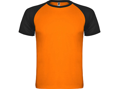 Спортивная футболка Indianapolis мужская (Неоновый оранжевый/черный)