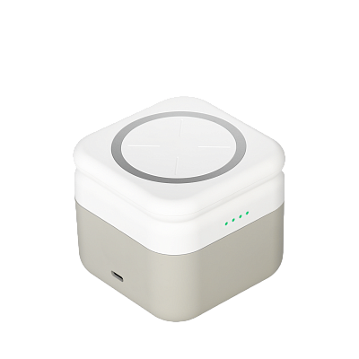 Беспроводная зарядная станция 3в1 15W Cube Wireless Magnetic
