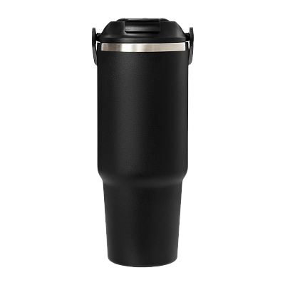 Термокружка вакуумная Монтана (Montana), черный (Чёрный)