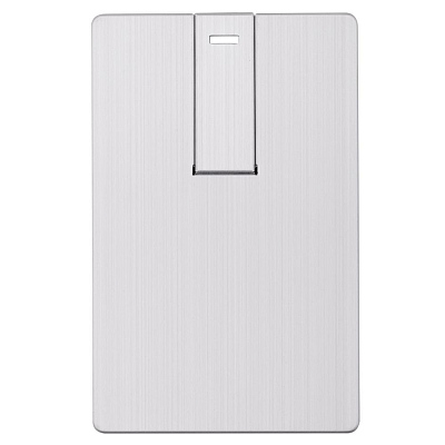 Флешка Platinum Card, 32 Гб, серебристая