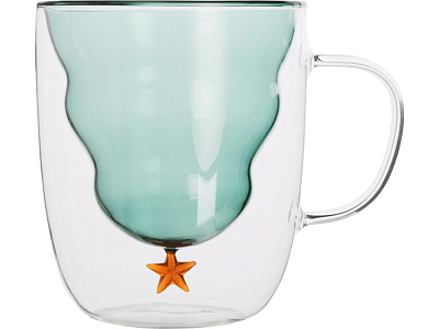 Кружка с двойными стенками с елочкой внутри Winter Wonderland