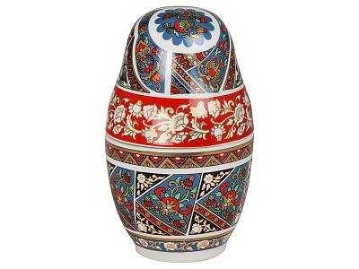 Подарочный набор Матрешка: штоф, платок