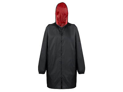 Дождевик Bi-color унисекс (Красный/черный)