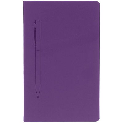 Ежедневник Magnet Shall, недатированный, фиолетовый