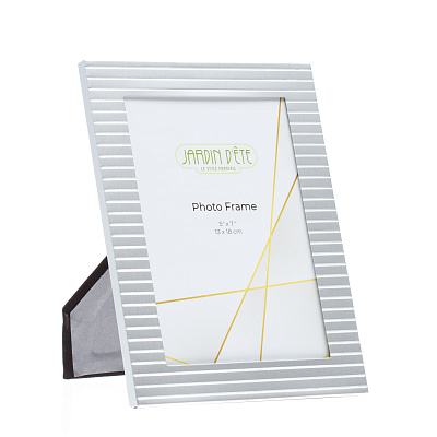 Рамка для фотографии Jardin D'Ete, алюминий, стекло, фото13 х 18 см (Серебристый)
