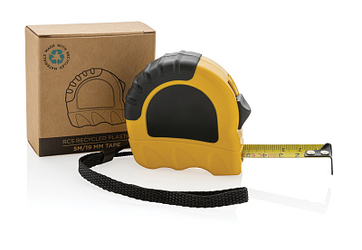 Рулетка из переработанного пластика RCS, 5м/19 мм