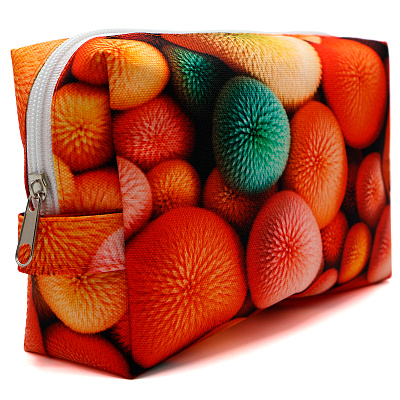 Несессер-косметичка Призм с полноцветной печатью (Оранжевый)
