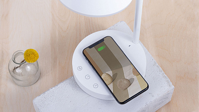 Настольный светильник с Беспроводной ЗУ Rombica LED L2