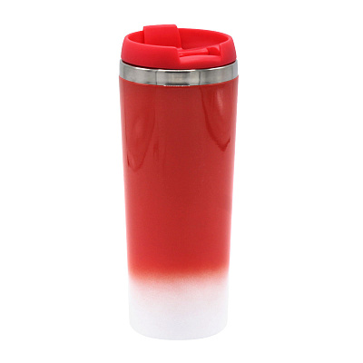 Термокружка Overflow, красная (Красный)