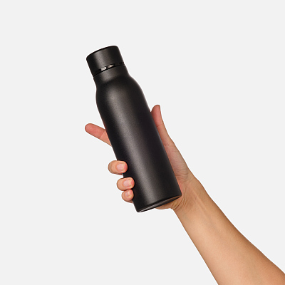 Термобутылка вакуумная герметичная Соренто (Sorento), черная