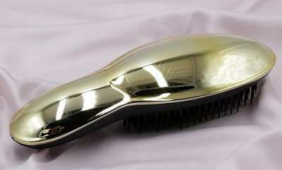 Расческа глянцевая (Золотистый)