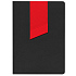 Ежедневник Bookmark, недатированный, черный с красным - Фото 2