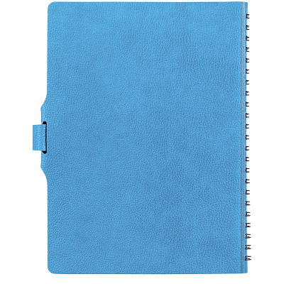 Ежедневник Strep Front на заказ, недатированный, голубой