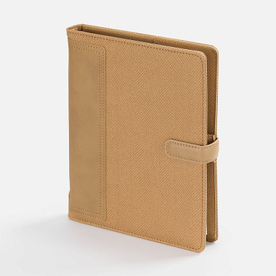 Ежедневник-органайзер Twill, недатированный, коричневый