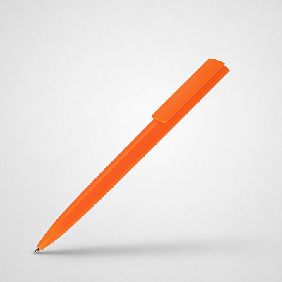Ручка пластиковая шариковая Taper Solid (Оранжевый)