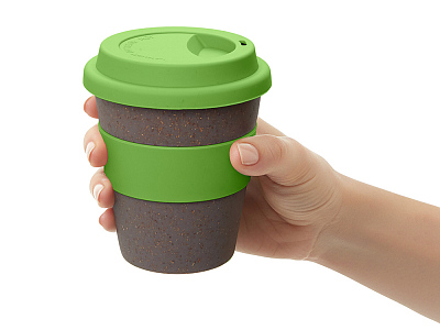 Стакан из бамбукового волокна Café