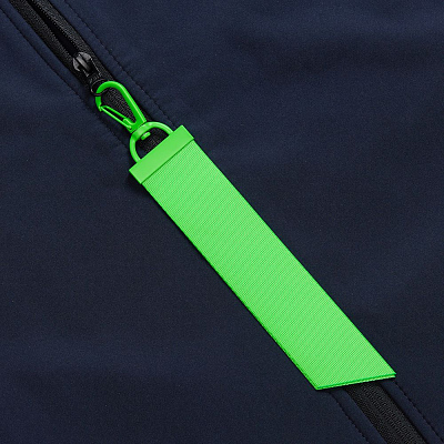 Куртка софтшелл с капюшоном мужская Race Men, темно-синяя