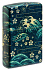Зажигалка ZIPPO Eastern с покрытием 540 Tumbled Brass, латунь/сталь, зеленая, 38x13x57 мм - Фото 7