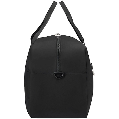 Сумка дорожная Compact Neon, черная с белым