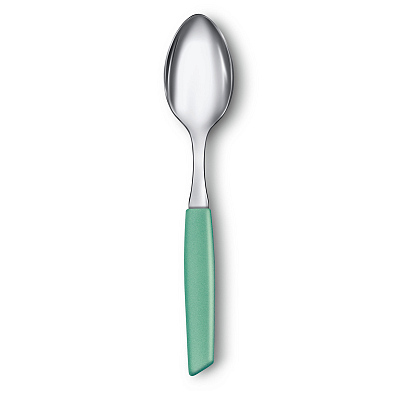 Набор из 6 чайных ложек VICTORINOX Swiss Modern, 146 мм, сталь / синтетический материал, зелёная