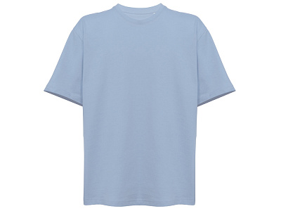 Детская футболка оверсайз Liyon (Небесно-голубой)
