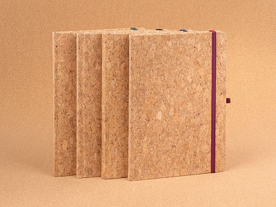 Блокнот Corkfolio, синий