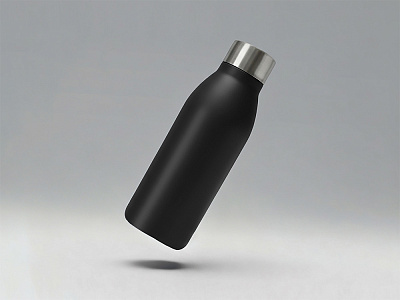 Вакуумная термобутылка Brottle c медной изоляцией, тубус, 600 мл (Чёрный)