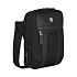 Сумка через плечо VICTORINOX Architecture Urban2 Crossbody Bag, черный, полиэстер/кожа, 22x9x28 см, 6 л - Фото 2