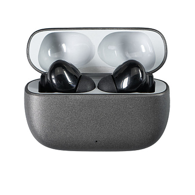 Наушники NEXA беспроводные с амбушюрами, металлический корпус, темно-серые (Тёмно-серый)