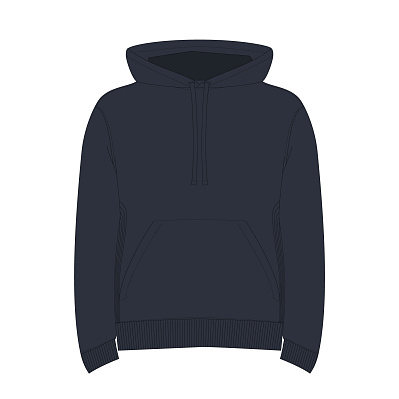 Худи релакс унисекс ADVENTURE, темно-синий, размер 3XL/4XL (Синий)
