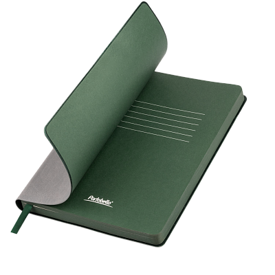 Ежедневник Латте (Latte NEW) недатированный, серый/зеленый (Серый, зеленый, бежевый)