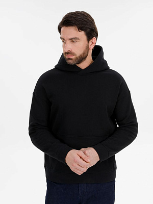 Худи оверсайз унисекс Snuggie, черное (Чёрный)