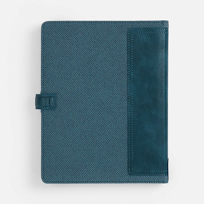 Ежедневник-органайзер Twill, недатированный, синий