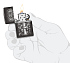 Зажигалка ZIPPO Chess Design с покрытием High Polish Black, латунь/сталь, черная, 38x13x57 мм - Фото 5