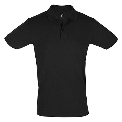 Поло мужское PERFECT MEN 180 (Чёрный)