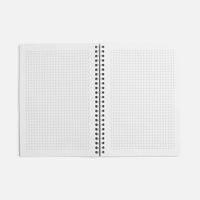 Блокнот Salvador в клетку, темно-синий