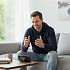 Магнитная беспроводная Bluetooth колонка-подставка Wave 5W, черная - Фото 5