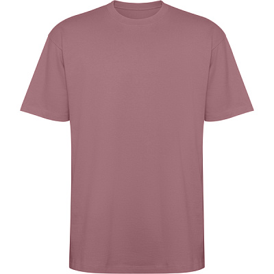 Футболка оверсайз BULL, БЛЕДНО-КРАСНЫЙ S (Бледно-красный)