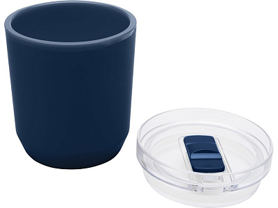 Кружка из переработанного пластика Hudson с двойными стенками