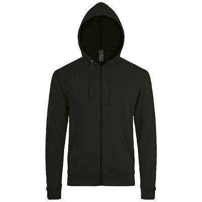 Толстовка унисекс Stone, ярко-зеленая (Чёрный)