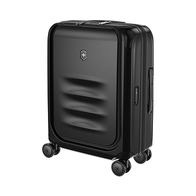 Чемодан VICTORINOX Spectra™ 3.0 Global Carry-On, чёрный, поликарбонат Sorplas™, 40x20x55 см, 39 л