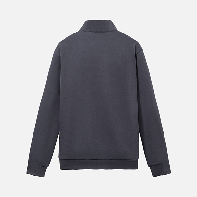 Толстовка на молнии Астин (Astin) антрацит, размер S/M