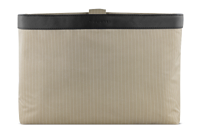 Бизнес-сумка женская наплечная BUGATTI Luna, черная, полиуретан, 40,5 x 14 x 30,5 см