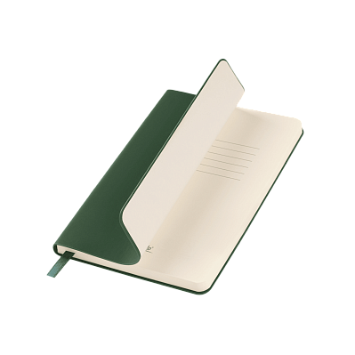 Ежедневник Spark mini A6 недатированный, зеленый (Зеленый, бежевый)