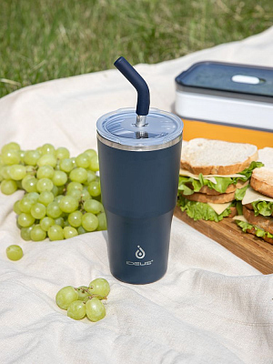 Термостакан Sapporo М, темно-синий