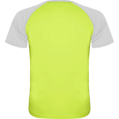 Спортивная футболка INDIANAPOLIS мужская, ФЛУОРЕСЦЕНТНЫЙ ЗЕЛЕНЫЙ/БЕЛЫЙ 3XL